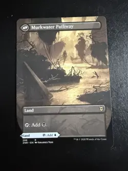 MTG - NM - BORDERLESS - Clearwater Pathway / Murkwater Pathway - Zendikar Rising - Image 2