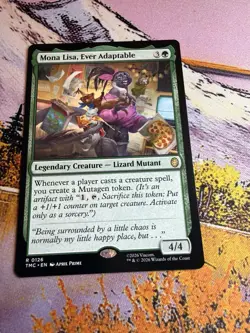 Mona Lisa, Ever Adaptable Mtg TMNT Turtle Team Up - Image 1