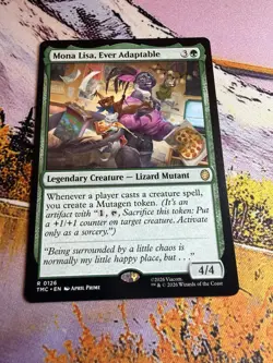 Mona Lisa, Ever Adaptable Mtg TMNT Turtle Team Up - Image 2