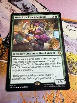 Mona Lisa, Ever Adaptable Mtg TMNT Turtle Team Up - Image 4