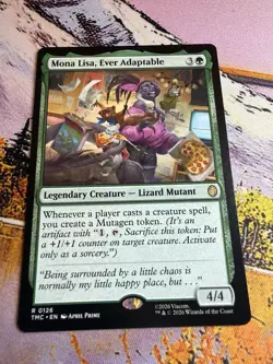 Mona Lisa, Ever Adaptable Mtg TMNT Turtle Team Up - Image 5