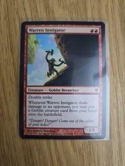 Warren Instigator Zendikar NM MTG - Image 1
