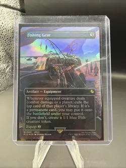 Fishing Gear 0461 Foil Final Fantasy Magic The Gathering - Image 1