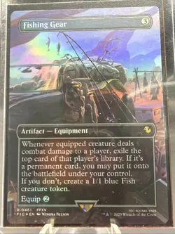 Fishing Gear 0461 Foil Final Fantasy Magic The Gathering - Image 2