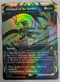 Triumph of the Hordes #59 Foil Secrets of Strixhaven - Mystical Archives SOA - Image 1