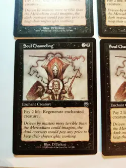 Soul Channeling x 4 Mercadian Masques Regular MTG Playset SP/NM - Image 4