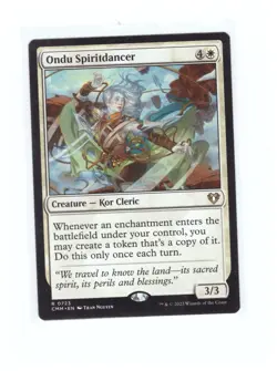 1x Ondu Spiritdancer Commander Masters, 723 NM MtG Magic The Gathering - Image 1