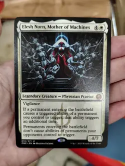 Elesh Norn, Mother of Machines Phyrexia: All Will Be One Regular NM - Image 1