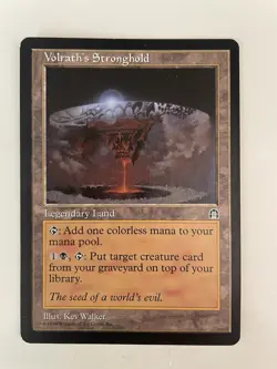 MtG Volrath's Stronghold - Magic the Gathering Stronghold LP - Image 1