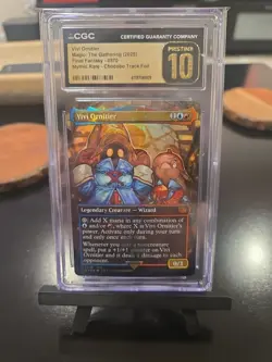 CGC PRISTINE 10 Vivi Ornitier (Chocobo Track Foil) Final Fantasy #570 - Image 1