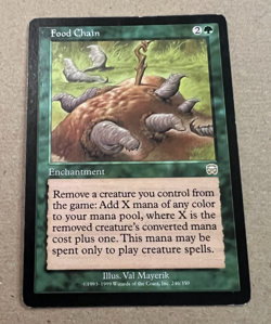 Food Chain - Mercadian Masques - MTG - Magic the Gathering - Image 1