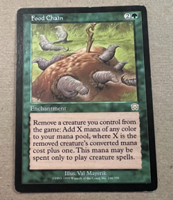 Food Chain - Mercadian Masques - MTG - Magic the Gathering - Image 2