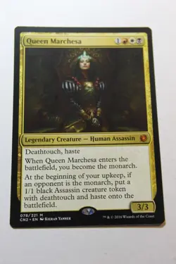 MTG Queen Marchesa x1- -Conspiracy: Take the Crown-Lightly Played - Image 1