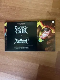MTG Secret Lair X Fallout: Welcome to New Vegas Non-Foil Sealed **IN HAND** - Image 1