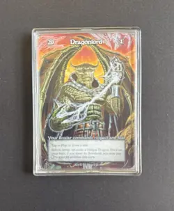 Sorcery Contested Realm Dragonlord Avatar Non-Foil PCG Graded Mint 9 PLAYER SLAB - Image 1