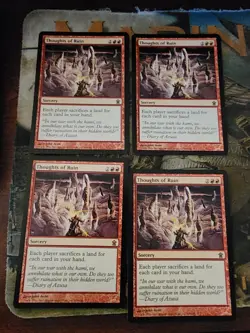 Saviors of Kamigawa MTG Playset Thoughts of Ruin Magic - Image 1