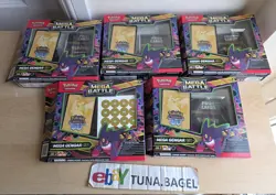 5 Pokemon TCG Mega Gengar ex Battle Deck ***Opened No Haunter or Gengar Promos** - Image 1