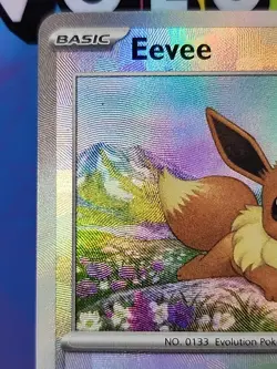 Eevee (Master Ball Pattern) 074/131 Holo - Pokemon SV: Prismatic Evolutions - Image 2