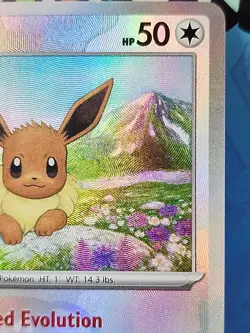 Eevee (Master Ball Pattern) 074/131 Holo - Pokemon SV: Prismatic Evolutions - Image 3