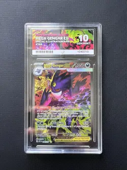 ACE 10 Mega Gengar 284/217 Ascended Heroes Pokemon TCG Card - Image 1