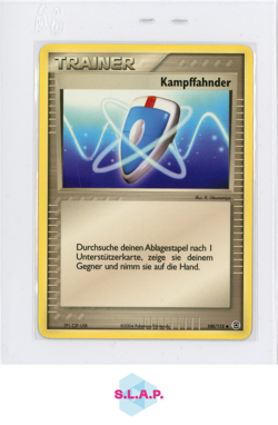 KAMPF SEARCHER POKEMON 100/112 2004 EX FIRERED & LEAFGREEN GERMANY - Image 1