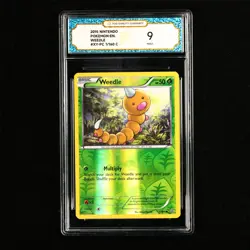 TQG 9 Mint 2015 Pokemon ENG Weedle #XY-PC 1/160 C - Image 2