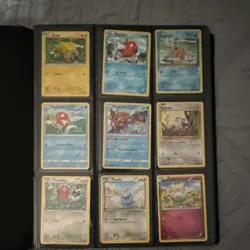 Pokemon TCG GX EX Basic Holo Card Lot Binder - Image 1