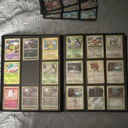 Pokemon TCG GX EX Basic Holo Card Lot Binder - Image 2