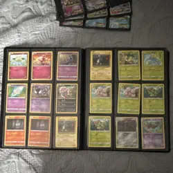 Pokemon TCG GX EX Basic Holo Card Lot Binder - Image 3