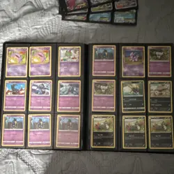 Pokemon TCG GX EX Basic Holo Card Lot Binder - Image 5