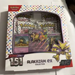 Nintendo Pokemon TCG Scarlet & Violet 151 Alakazam EX Collection Box - Image 1