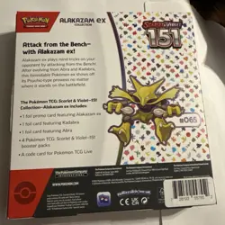 Nintendo Pokemon TCG Scarlet & Violet 151 Alakazam EX Collection Box - Image 4