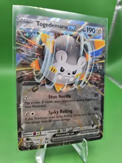 Togedemaru ex 149/217 Double Rare Ascended Heroes Pokemon TCG NM - Image 2
