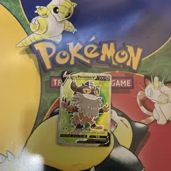 Pokemon TCG Galarian Perrserker V 183/196 Lost Origin Full Art - Image 1