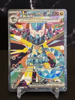 Pokemon Dragapult ex 165/131 Prismatic Evolutions Special Illustration Rare Holo - Image 1