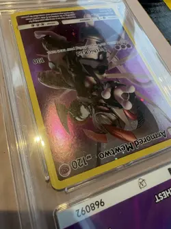 Pokemon TCG Armored Mewtwo SM228 Black Star Promo - Ace 8 NM - Image 3