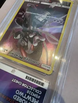 Pokemon TCG Armored Mewtwo SM228 Black Star Promo - Ace 8 NM - Image 4