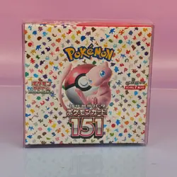 BOOSTER BOX POKEMON 2023 151 JAPANESE OVP SEALED - Image 1