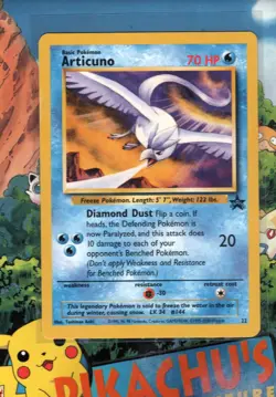 Pokemon TCG Articuno 22/53 Black Star Promo Non Holo WOTC LP - Image 1