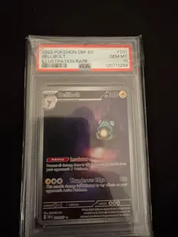 PSA 10 Bellibolt 201/197 Illustration Rare Pokemon Obsidian Flames - Image 3