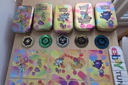 10 x Pokemon TCG 151 Mini Tin Complete Set *EMPTY NO BOOSTERS* Scarlet & Violet - Image 5