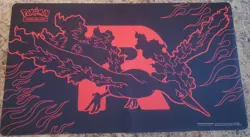 Pokemon TCG - Team Rockets Moltres UPC Exclusive Playmat FAST SHIPPING - Image 1