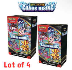 Pokemon Chaos Rising Booster Bundle Boxes - 4x Sealed Boxes PRESALE CONFIRMED - Image 1