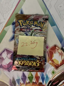 HEAVY! 22.26g Surging Sparks Pokemon TCG Booster Pack - Image 2
