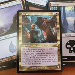 Retro MILLSTONER Lazav Bracket 1 Budget Commander Deck of ALL 100 Cards MTG - Image 1