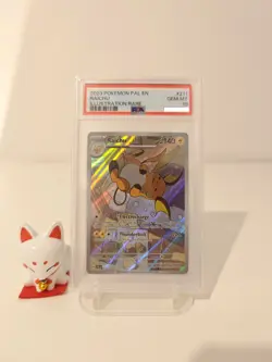 2023 POKEMON PAL EN-PALDEA EVOLVED ILLUSTRATION RARE #211 RAICHU 211/193 PSA 10 - Image 1