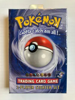 Mint Factory Sealed 2-Player Starter Set Deck from Pokemon TCG Base Set 1999 - Image 1