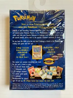 Mint Factory Sealed 2-Player Starter Set Deck from Pokemon TCG Base Set 1999 - Image 2
