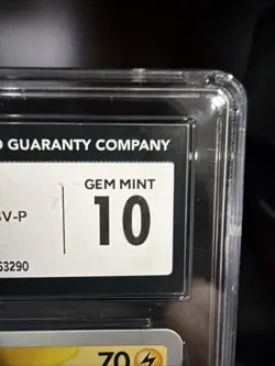 2023 POKEMON JAPANESE PIKACHU S&V PROMOS GIFT CAMPAIGN 120-SV/P CGC 10 PT - Image 2