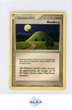 MONDBERG POKEMON 94/112 2004 EX FIRERED & LEAFGREEN GERMANY - Image 1